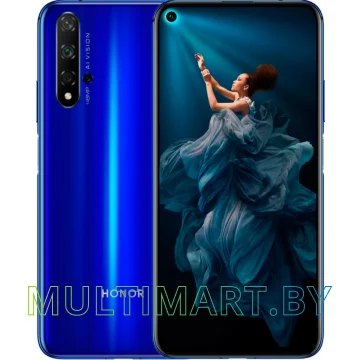 Смартфон HONOR 20 международная версия (сапфировый синий)